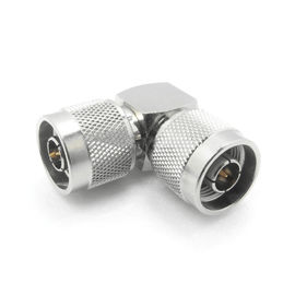 N Male Type RF coaxial connector  N Male to N Male Right Angle Adapter